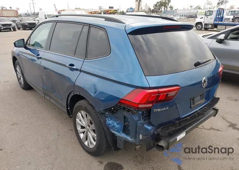 2018 Volkswagen Tiguan 2.0T S из США, поврежденный, VIN 3VV1B7AXXJM057843